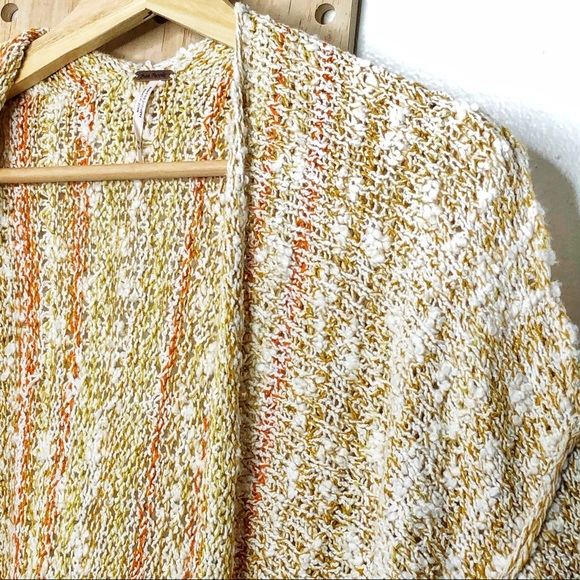 NWT FREE PEOPLE LUCIA FRINGE CARDIGAN - Picture 8 of 10